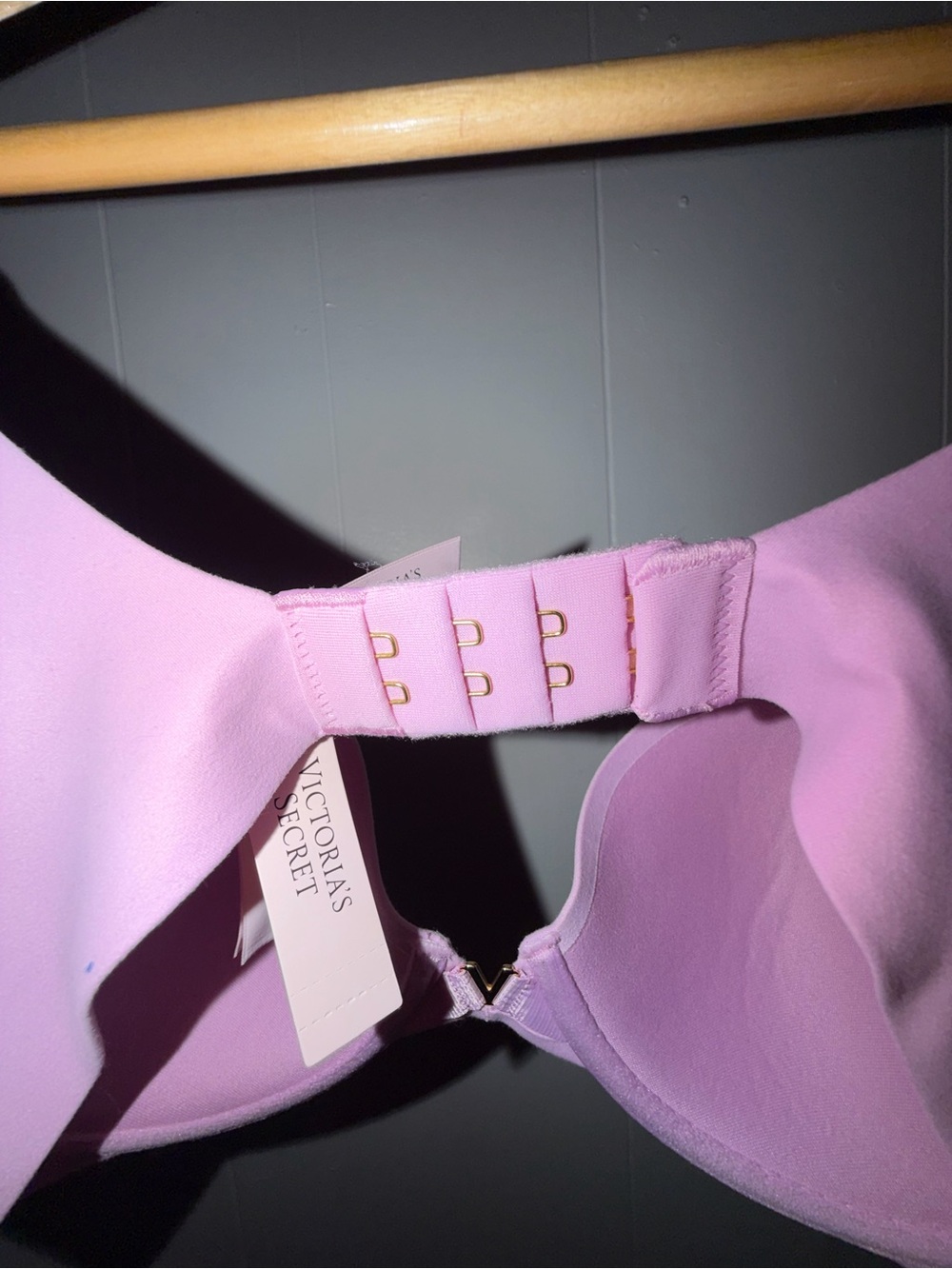 Victoria's Secret Light Pink Padded T-Shirt Bra 32C - Picture 5 of 7